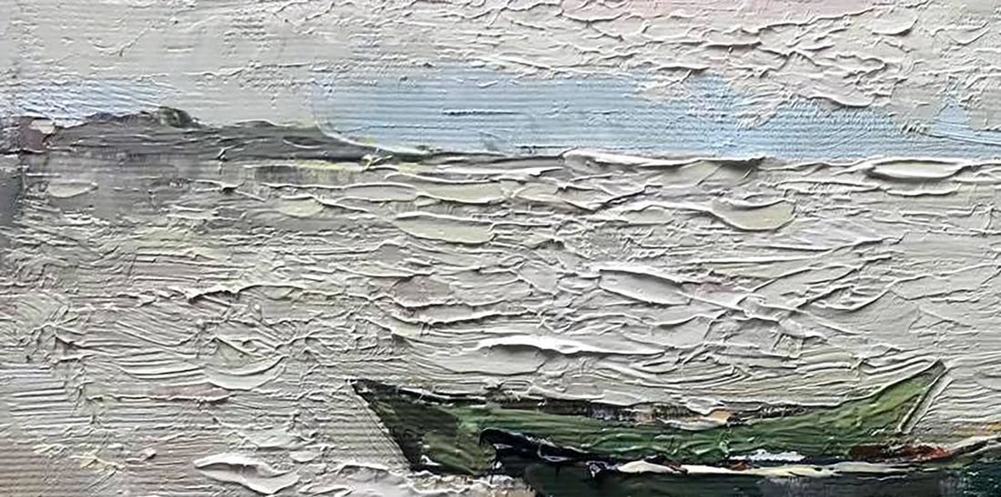 Oil painting Bank side Kalenyuk Oksana - 2
