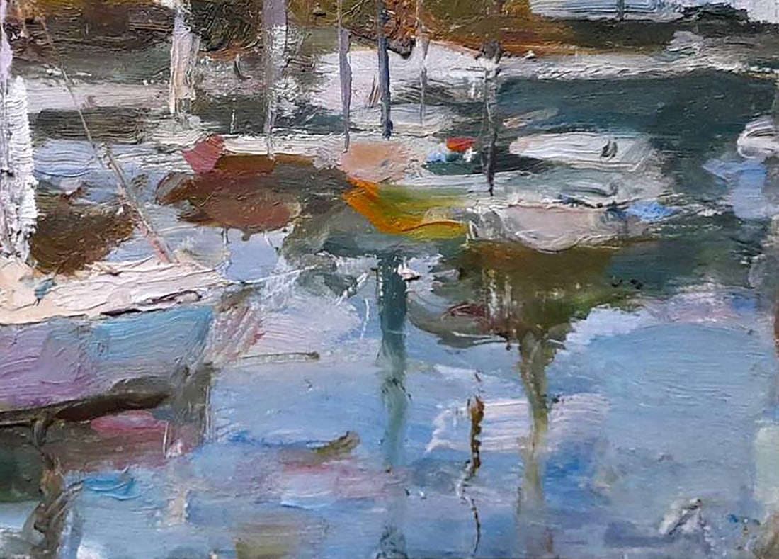 Oil painting Yacht Club Kovalenko Ivan Mikhailovich - 5