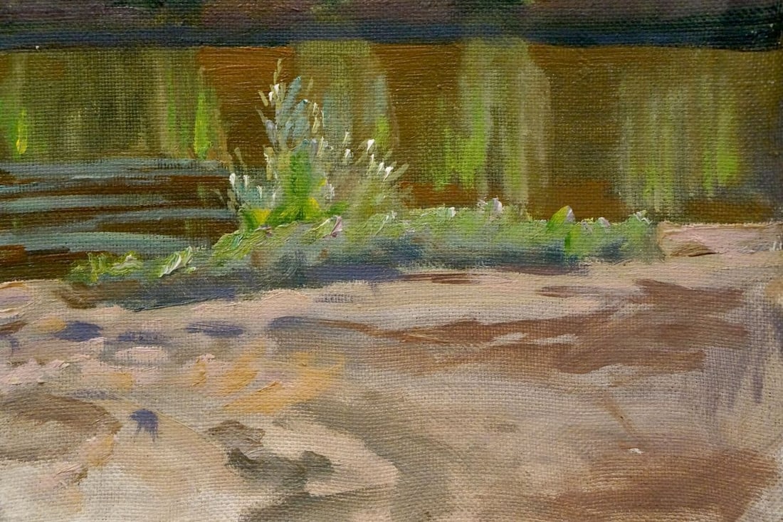 Oil painting River landscape Chernikov Nikolay Vladimirovich - 5
