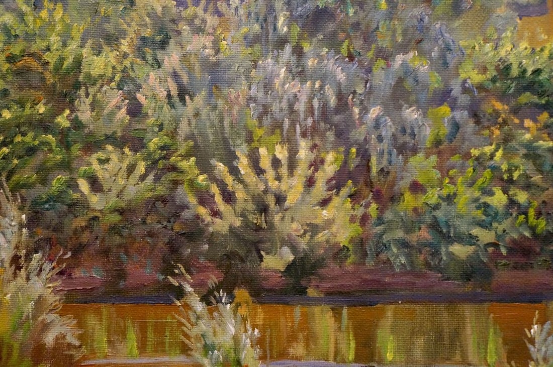Oil painting River landscape Chernikov Nikolay Vladimirovich - 6