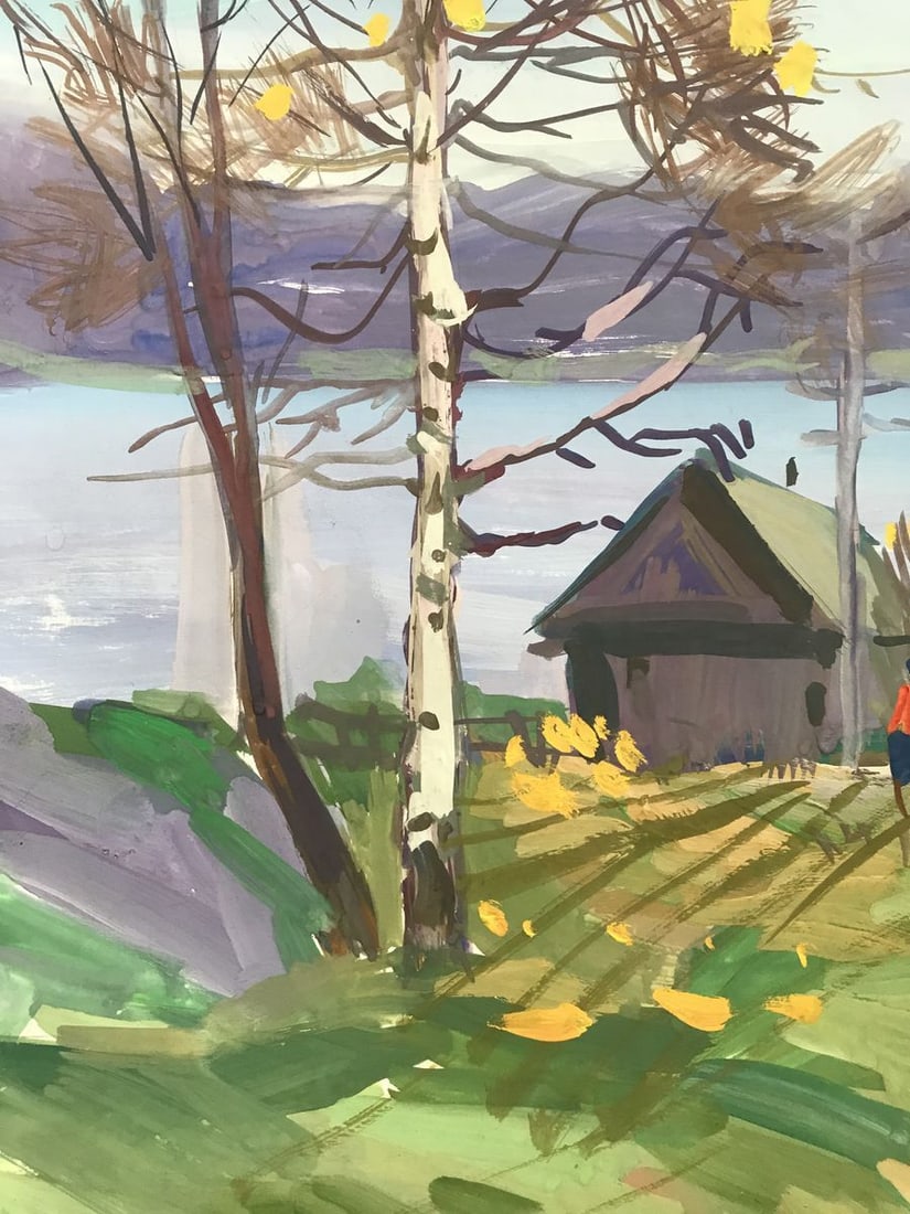 Oil painting Country life Unknown artist - 6