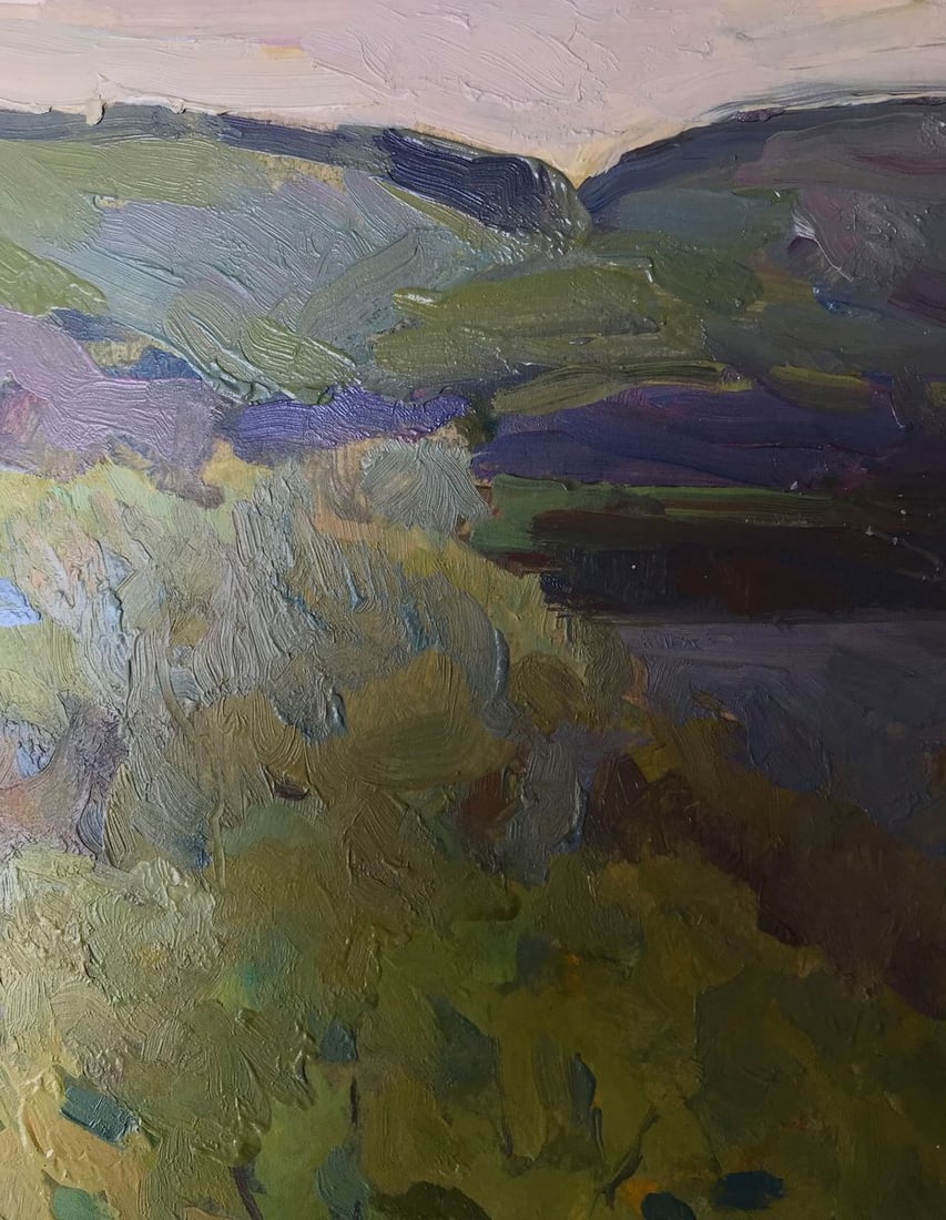 Oil painting Chernihiv forests Peter Tovpev - 4