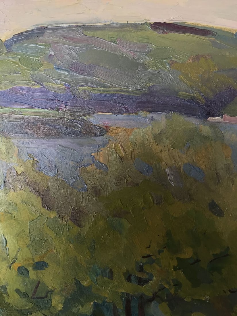 Oil painting Chernihiv forests Peter Tovpev - 6