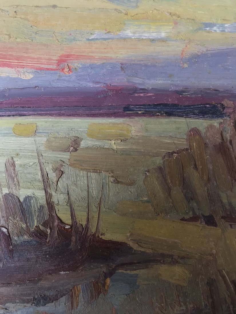 Oil painting Romantic evening Peter Tovpev - 7