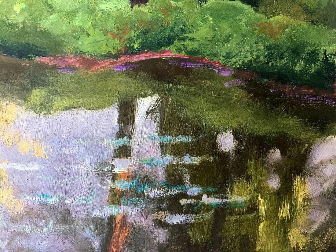 Oil painting Spring landscape Batrakov Vladimir Grigorievich - 4
