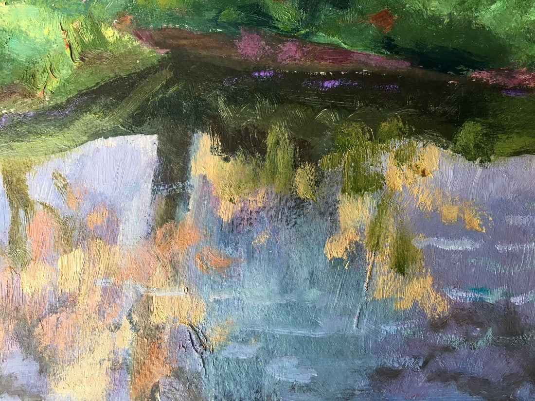 Oil painting Spring landscape Batrakov Vladimir Grigorievich - 7