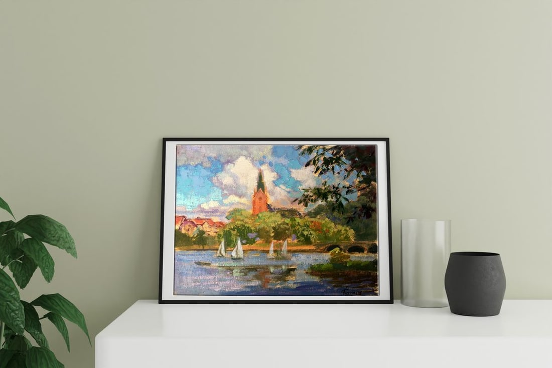 Oil painting Summer Batrakov Vladimir Grigorievich - 3