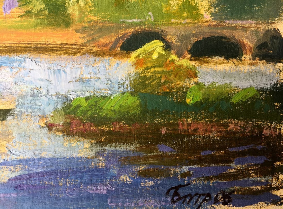 Oil painting Summer Batrakov Vladimir Grigorievich - 4
