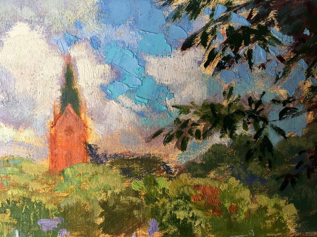 Oil painting Summer Batrakov Vladimir Grigorievich - 6