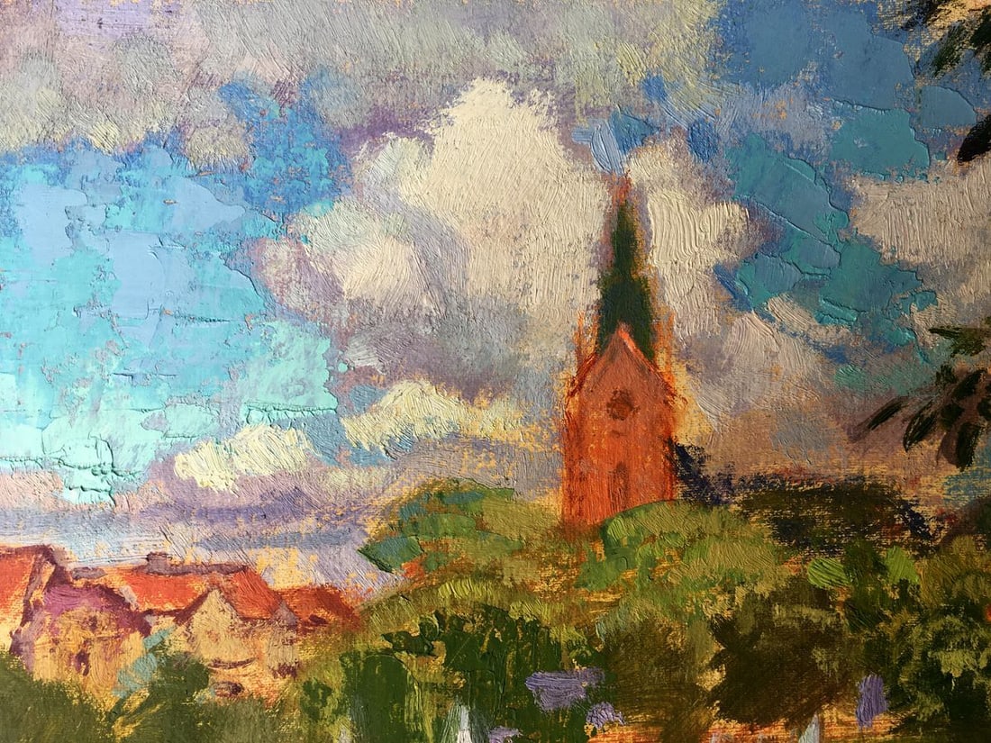 Oil painting Summer Batrakov Vladimir Grigorievich - 8