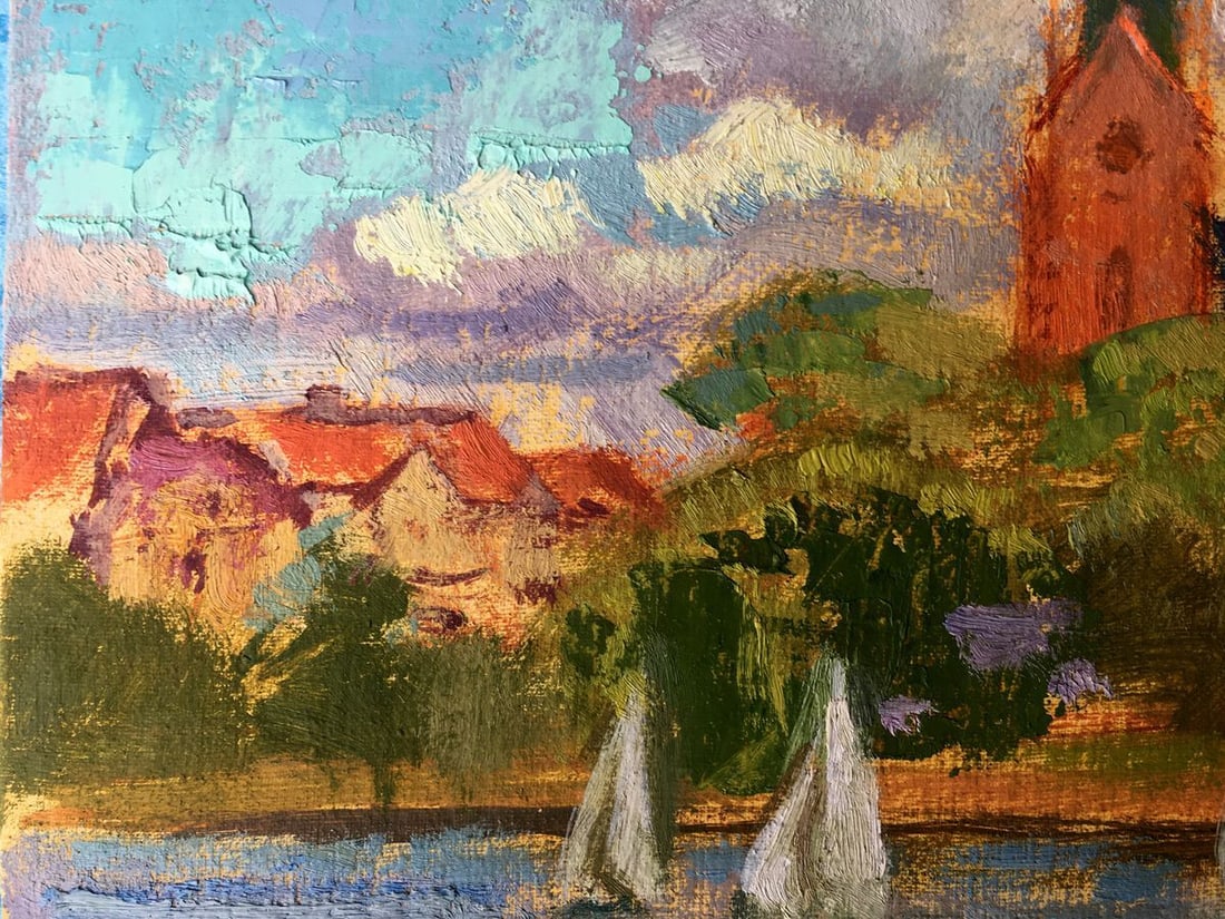 Oil painting Summer Batrakov Vladimir Grigorievich - 9