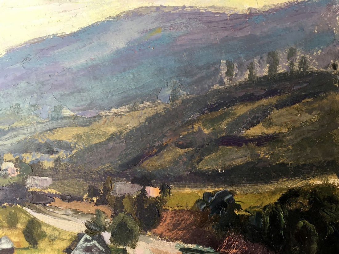 Oil painting Among the mountains Batrakov Vladimir Grigorievich - 12