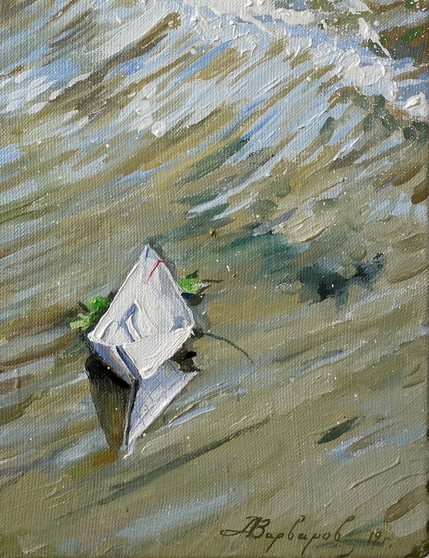 Oil painting Gravity Varvarov Anatoly Viktorovich - 5