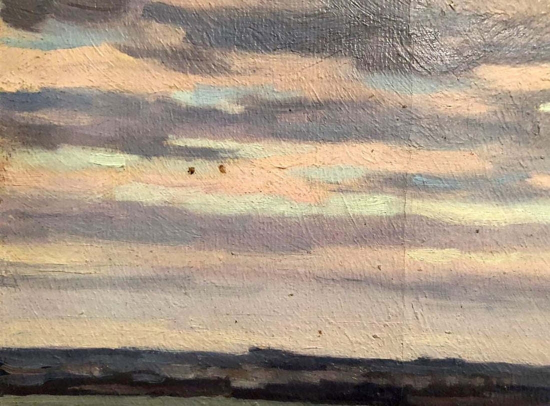 Oil painting On the shore Karmanov N. D. - 3