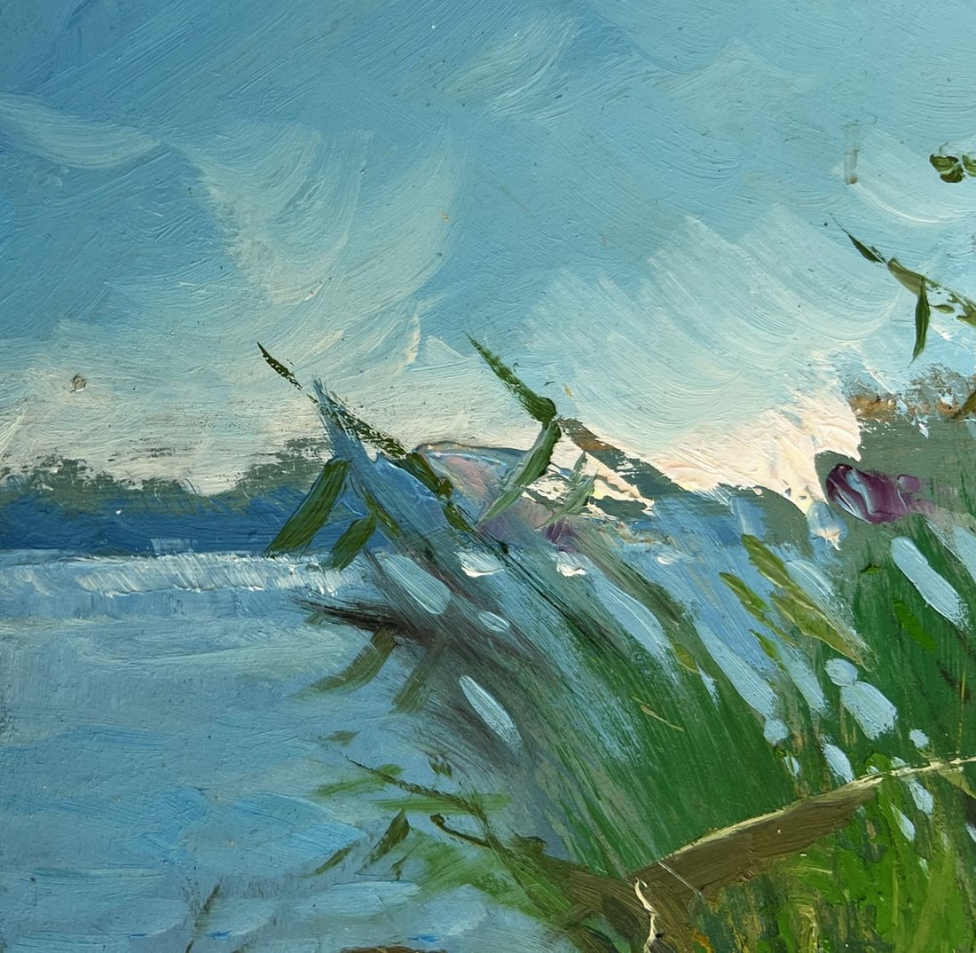 Oil painting Good fishing catch Yuriy Suprunchuk - 6