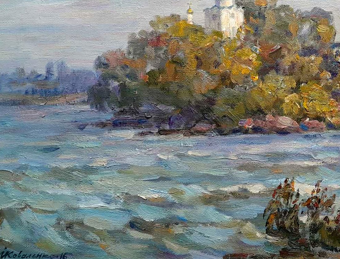 Oil painting Before the rain Ivan Kovalenko - 4