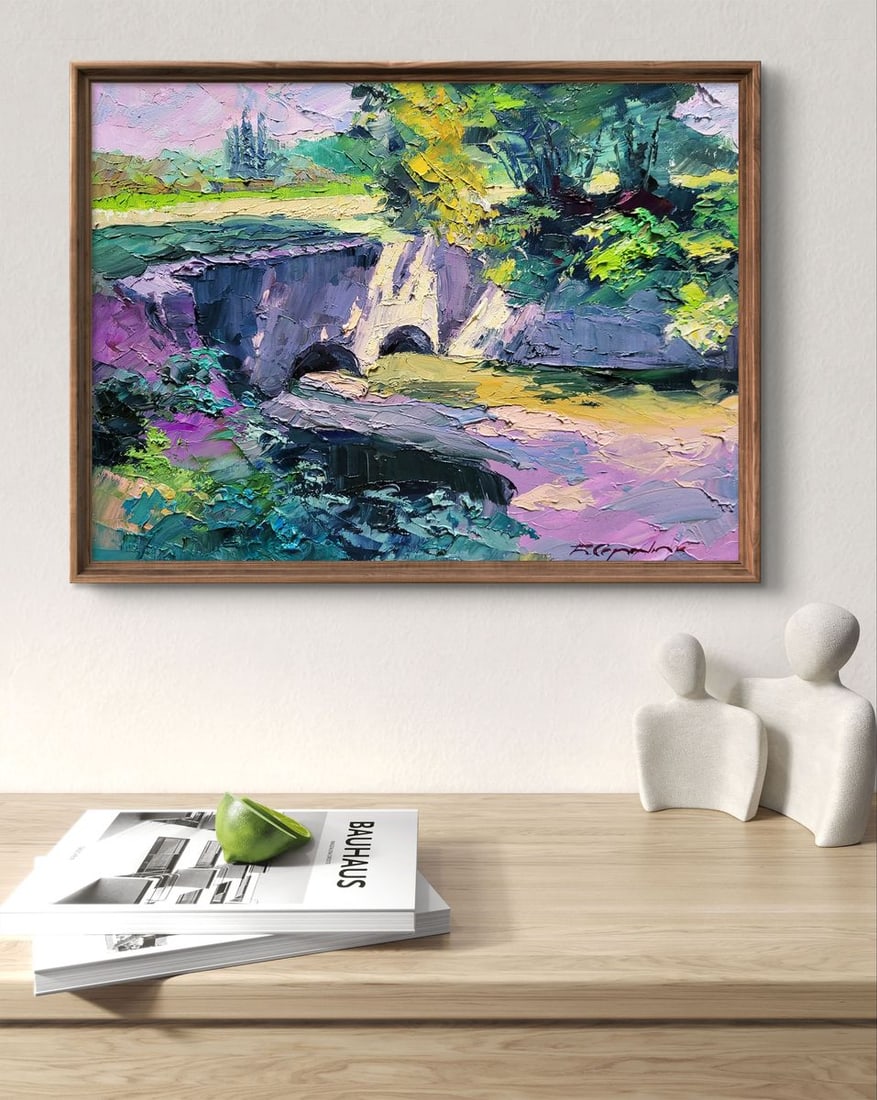 Oil painting Dam Boris Serdyuk - 3