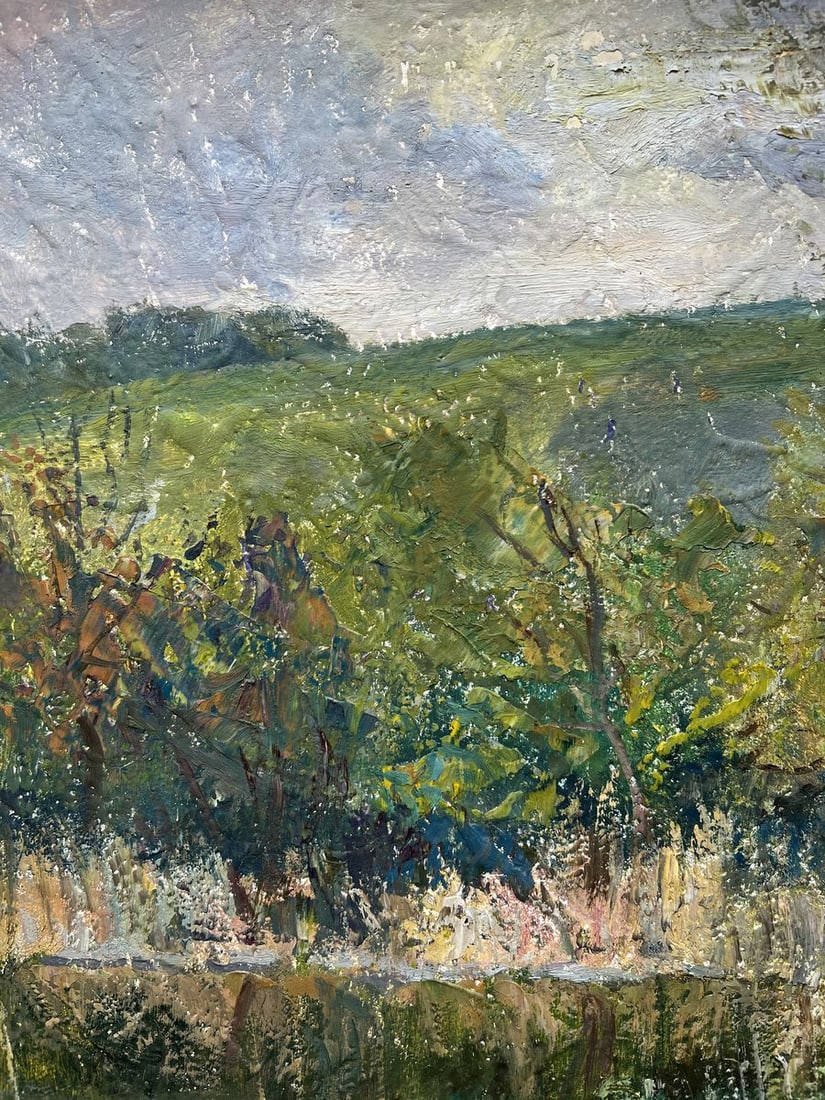 Oil painting Spring sunset V. Mishurovsky - 3