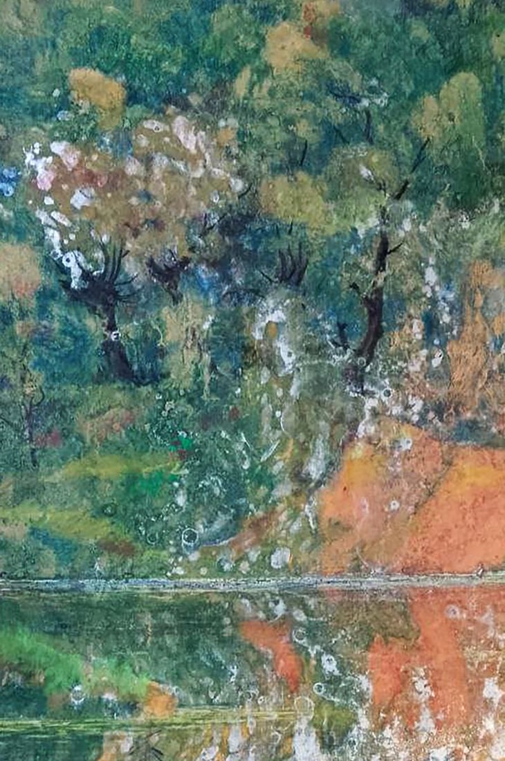 Oil painting Drops of the river Vitaly Duhnevich - 2