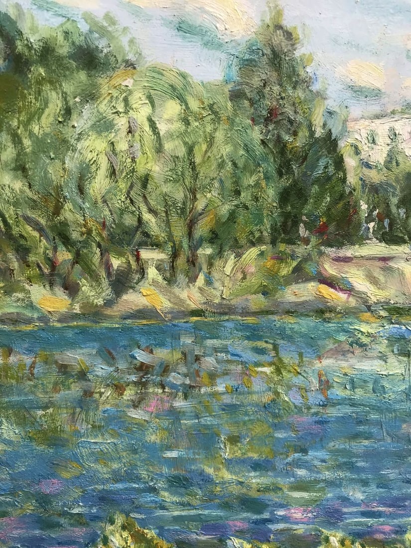 Oil painting On Psla Shapoval Ivan Leontyevich - 9