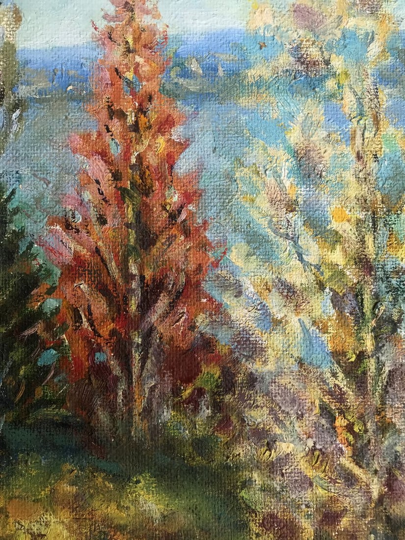 Oil painting Golden autumn Shapoval Ivan Leontyevich - 10
