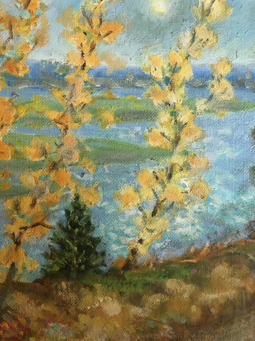 Oil painting Golden autumn Shapoval Ivan Leontyevich - 6
