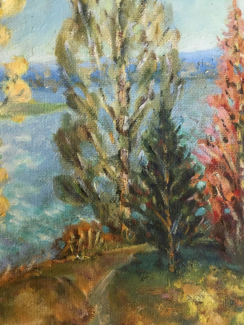 Oil painting Golden autumn Shapoval Ivan Leontyevich - 8