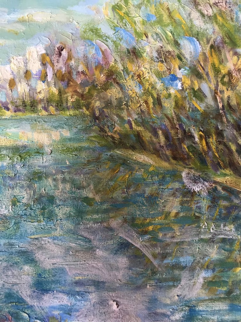 Oil painting Autumn on Psla Shapoval Ivan Leontyevich - 10