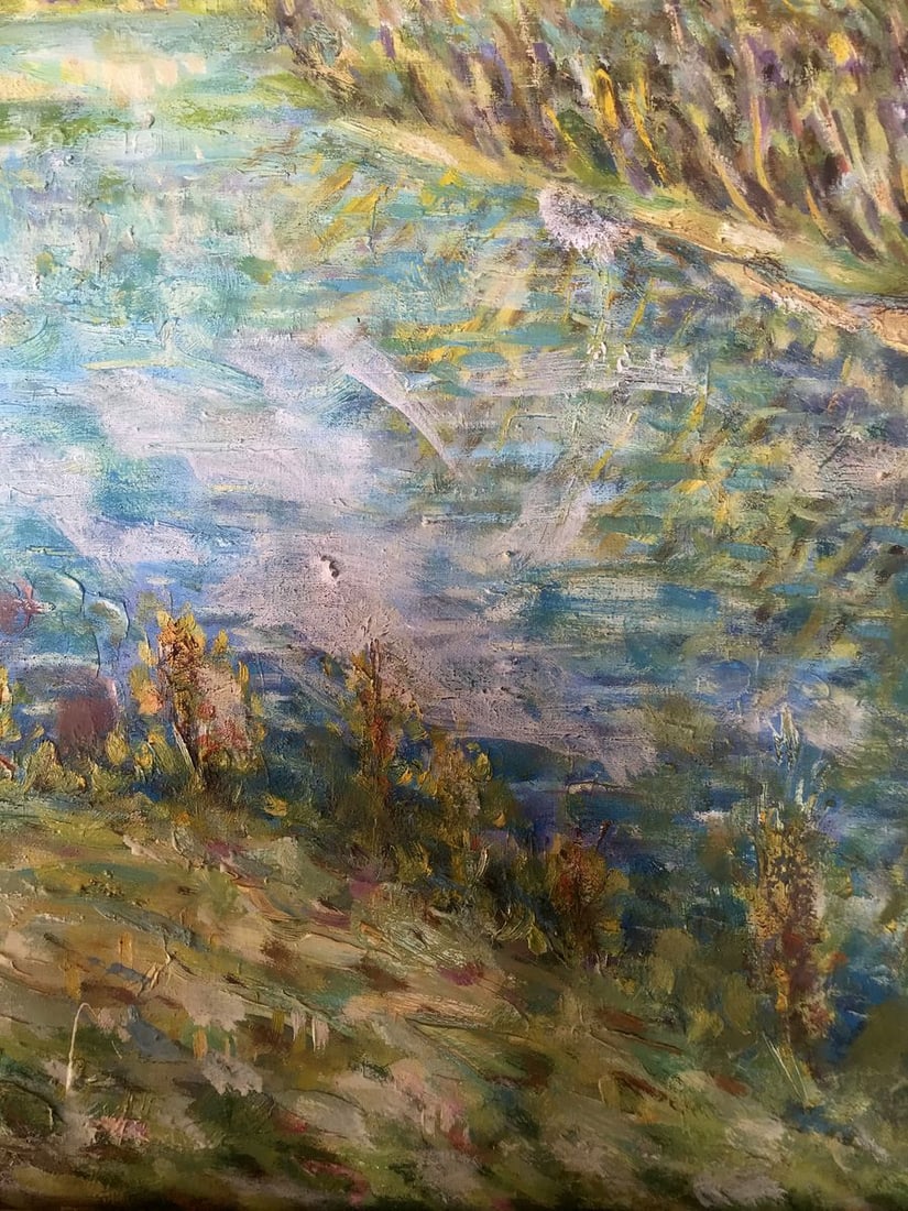 Oil painting Autumn on Psla Shapoval Ivan Leontyevich - 11