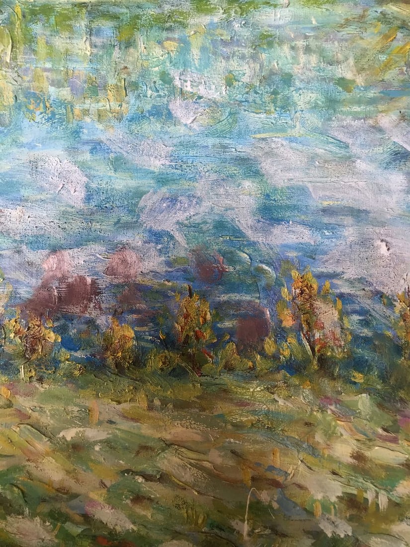 Oil painting Autumn on Psla Shapoval Ivan Leontyevich - 9