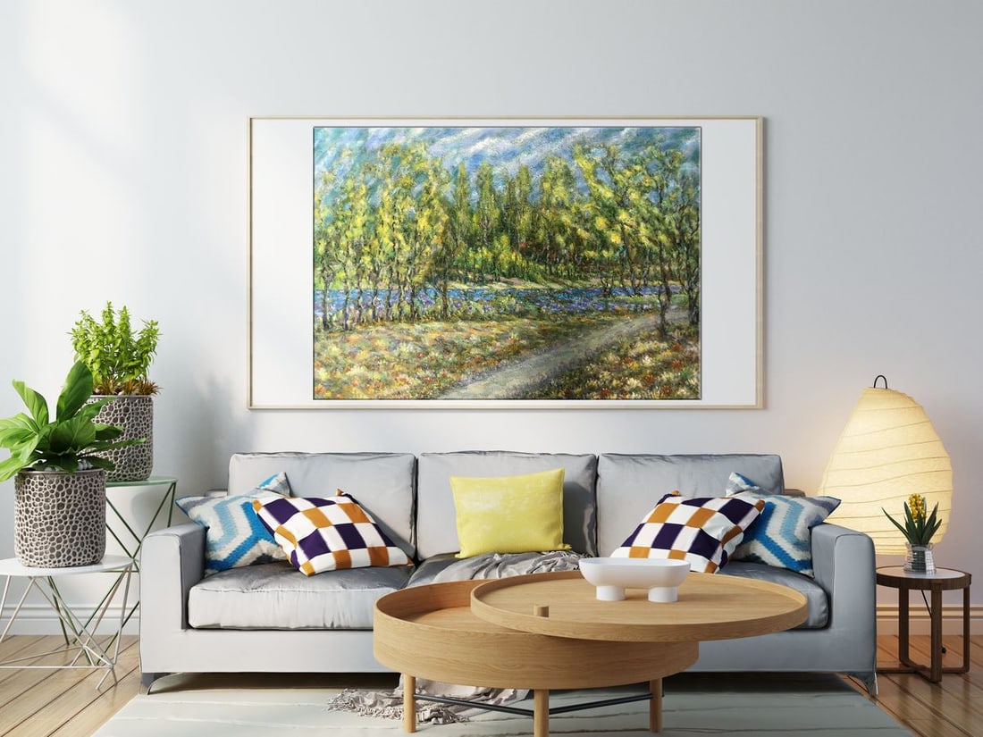 Oil painting The landscape of Sumy region Shapoval Ivan Leontyevich - 2