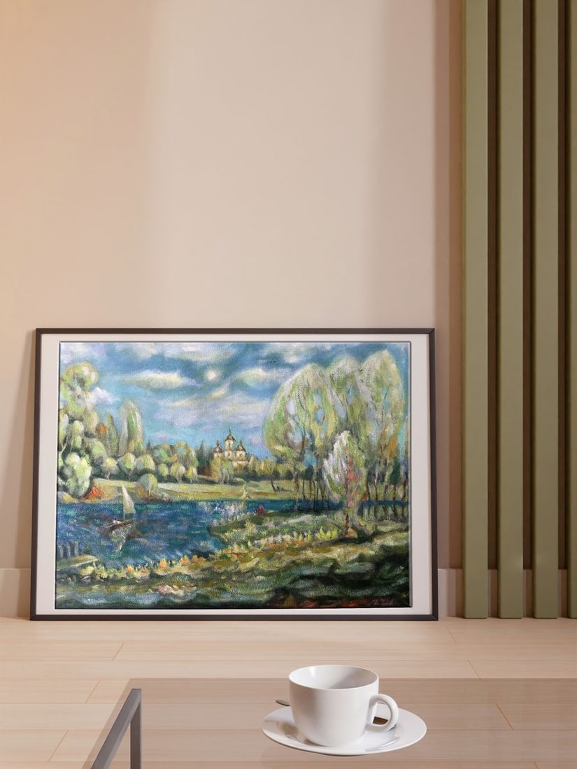 Oil painting Summer in Ukraine Shapoval Ivan Leontyevich - 2