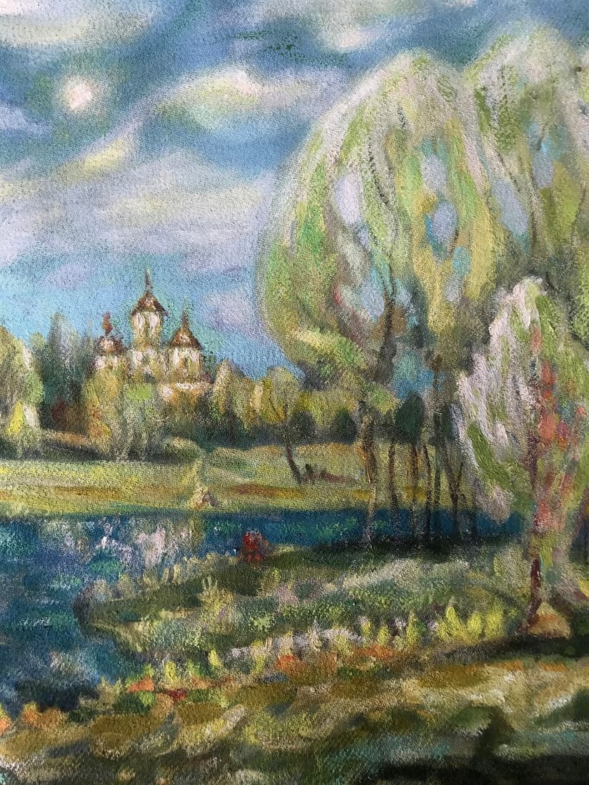 Oil painting Summer in Ukraine Shapoval Ivan Leontyevich - 8