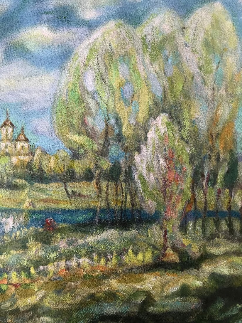 Oil painting Summer in Ukraine Shapoval Ivan Leontyevich - 9