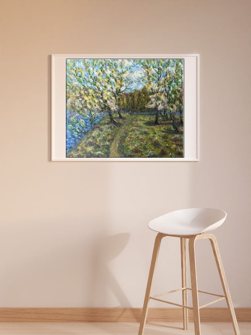 Oil painting The village of Chervone Shapoval Ivan Leontyevich - 3