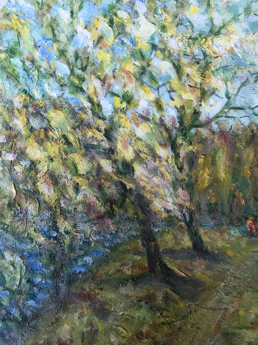 Oil painting The village of Chervone Shapoval Ivan Leontyevich - 4