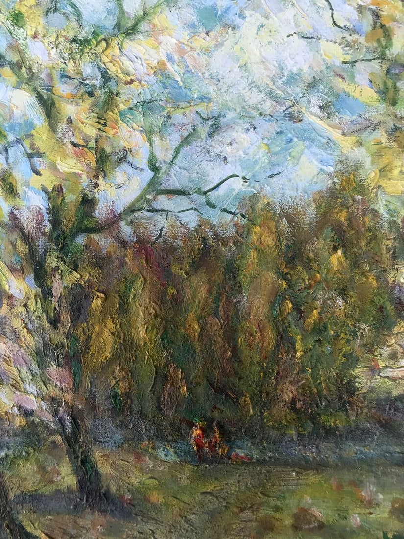 Oil painting The village of Chervone Shapoval Ivan Leontyevich - 6