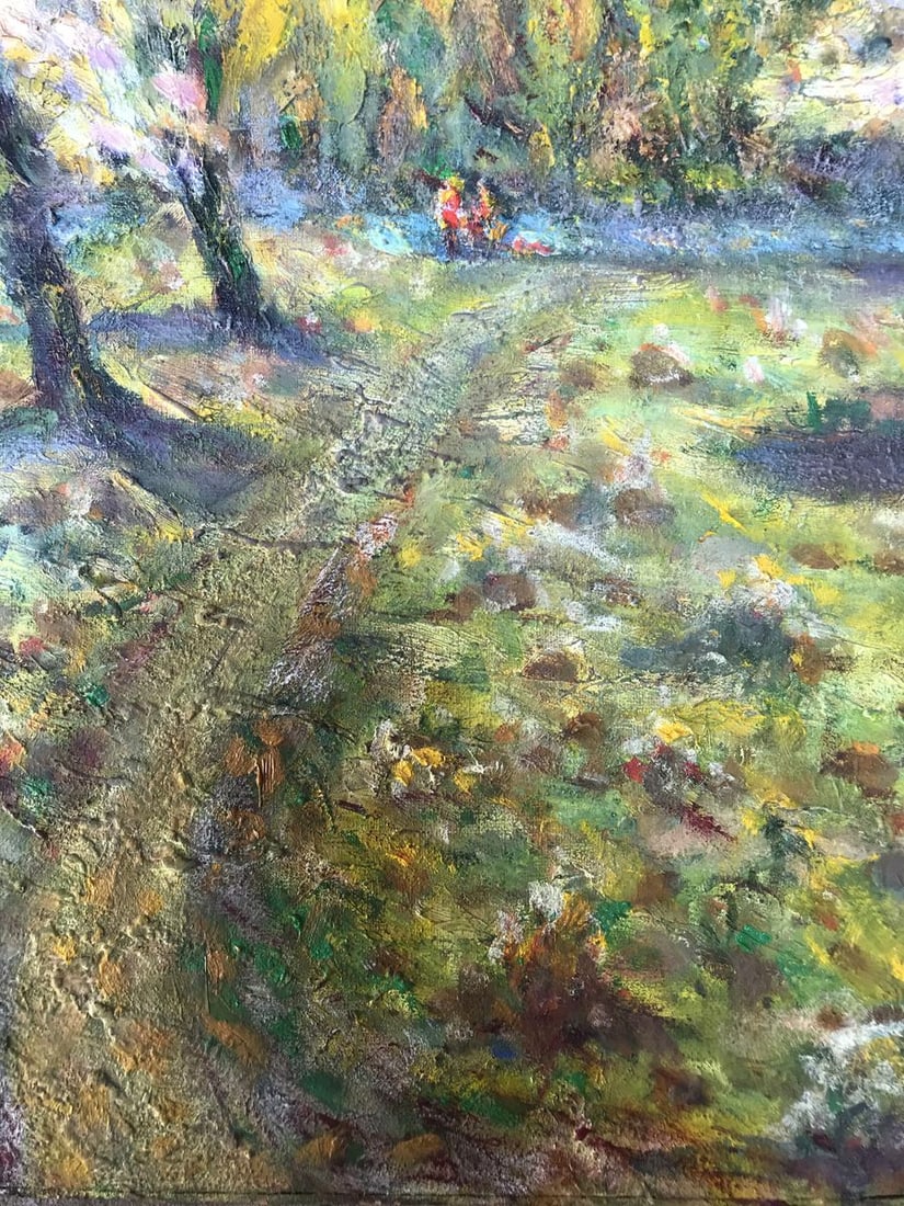 Oil painting The village of Chervone Shapoval Ivan Leontyevich - 7