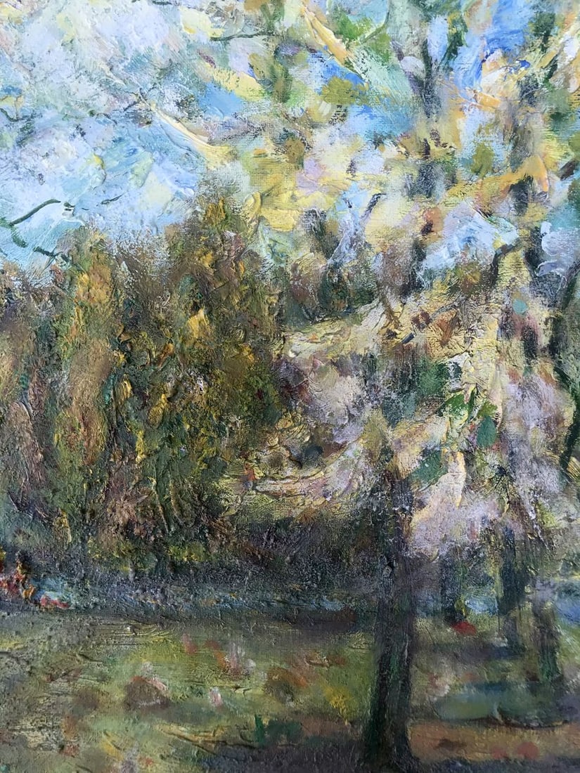 Oil painting The village of Chervone Shapoval Ivan Leontyevich - 8