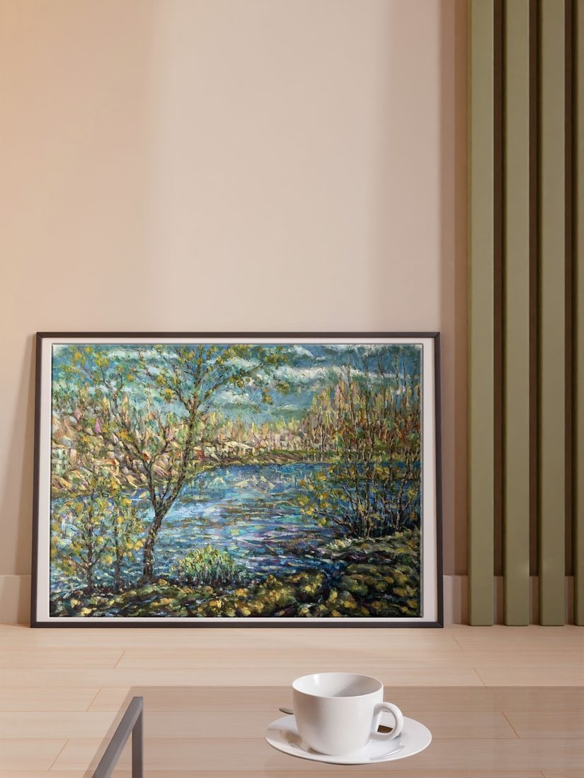 Oil painting Spring is coming Shapoval Ivan Leontyevich - 2