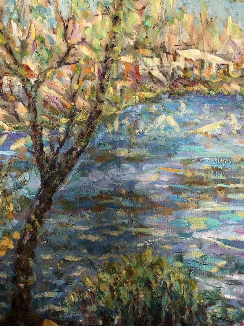 Oil painting Spring is coming Shapoval Ivan Leontyevich - 7