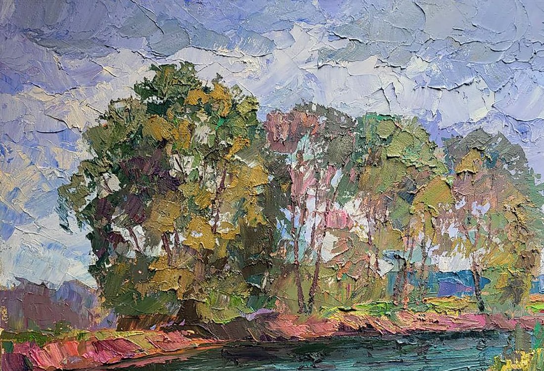 Oil painting Bad weather Serdyuk Boris Petrovich - 4