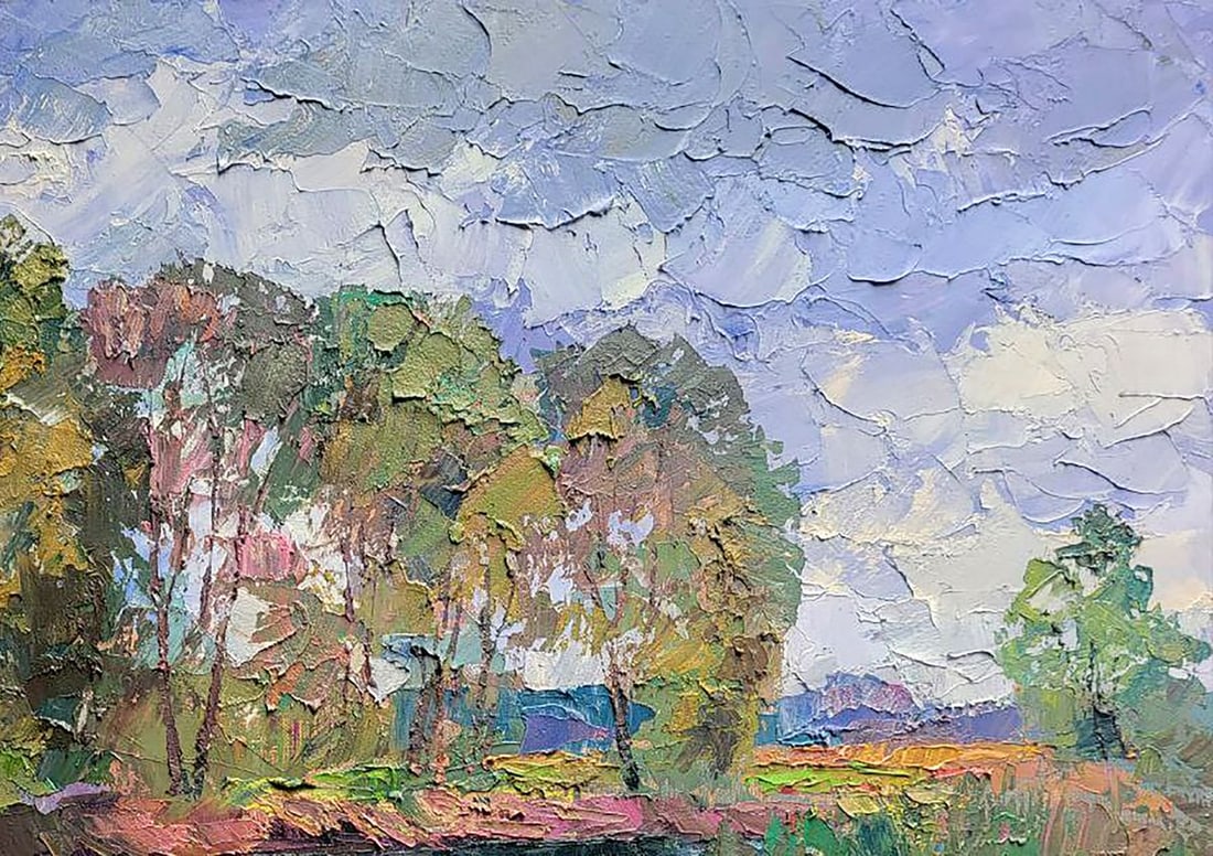 Oil painting Bad weather Serdyuk Boris Petrovich - 5