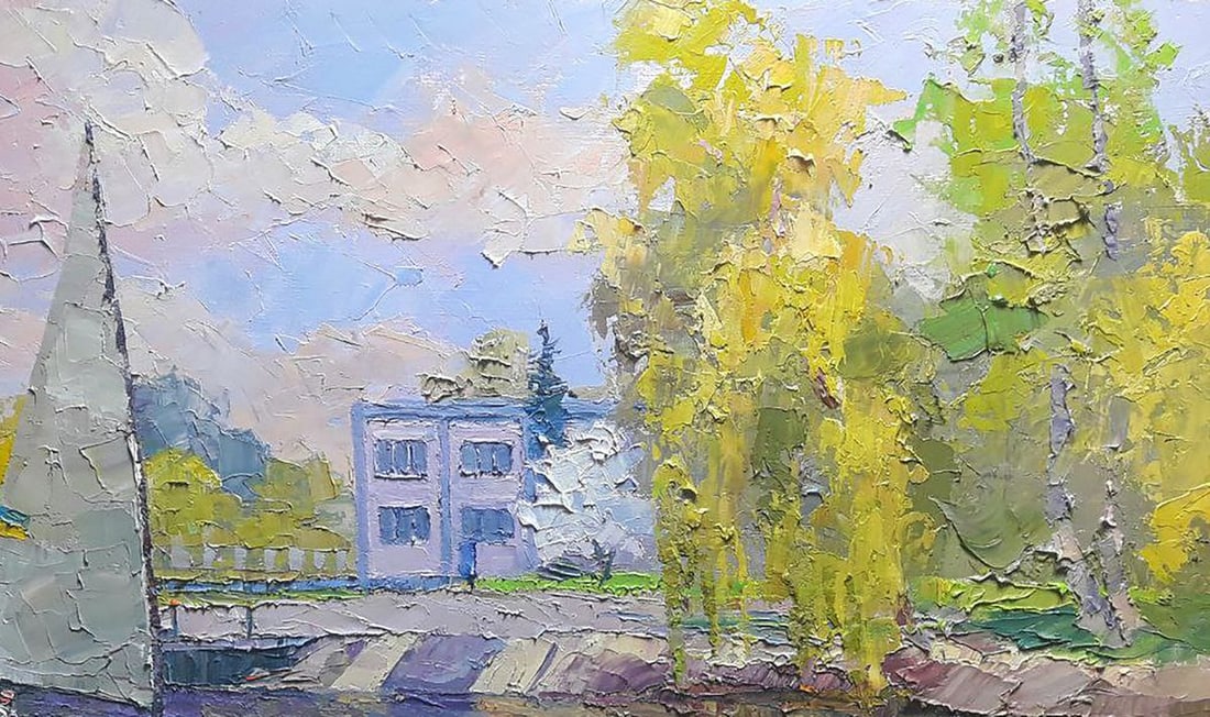 Oil painting Yacht club Serdyuk Boris Petrovich - 5