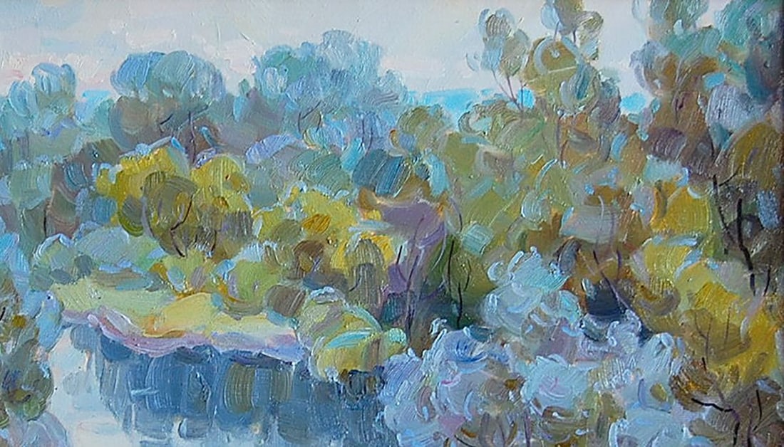 Oil painting Cool summer Kotmin Dmitry - 3