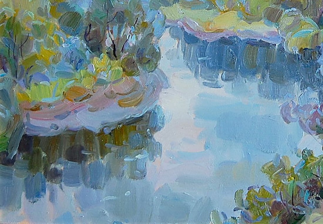 Oil painting Cool summer Kotmin Dmitry - 4