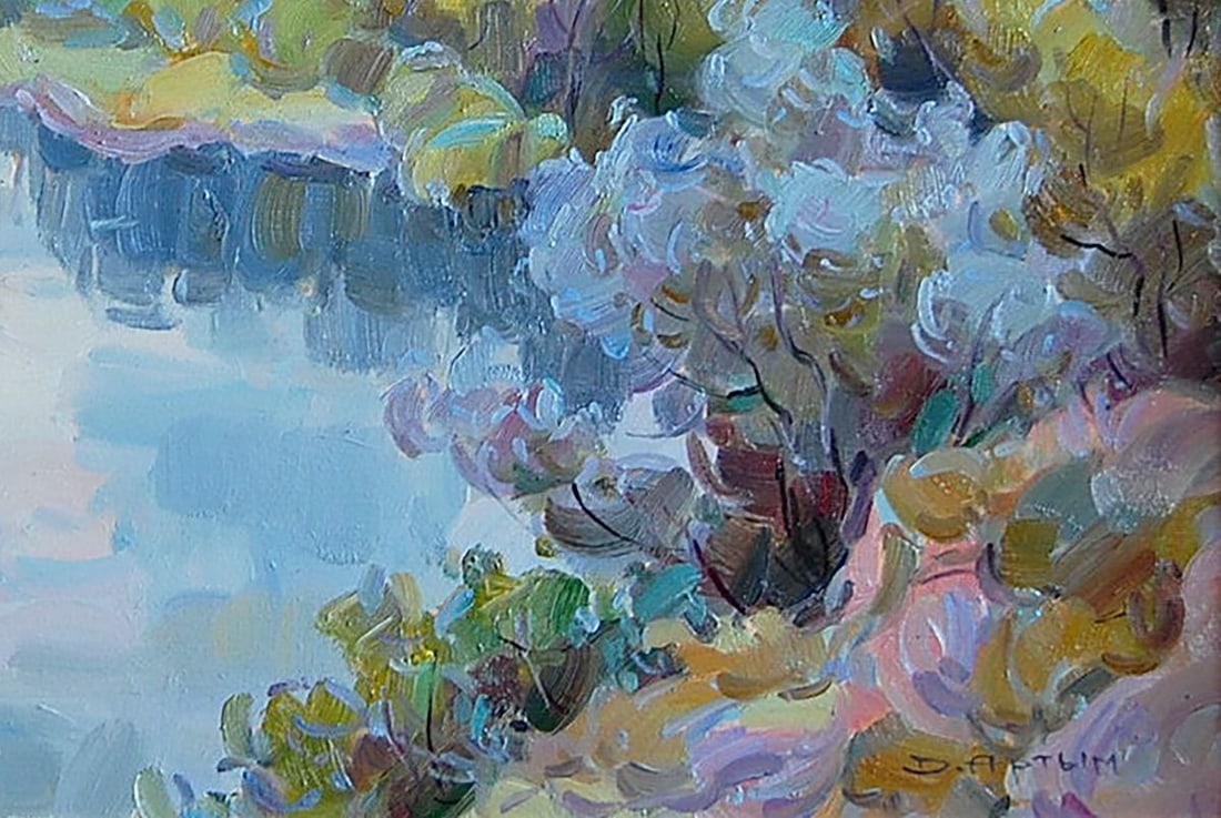 Oil painting Cool summer Kotmin Dmitry - 5