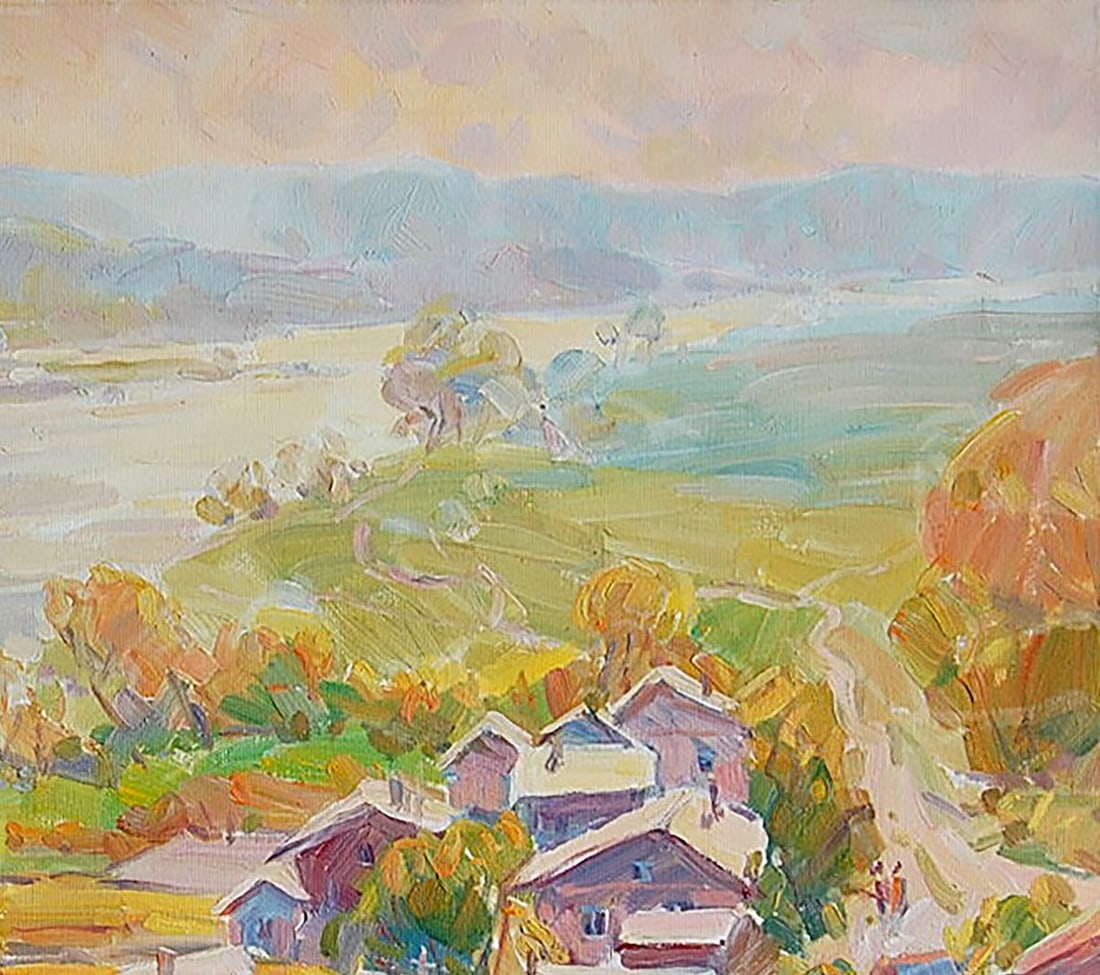 Oil painting Above the Dniester Kotmin Dmitry - 3