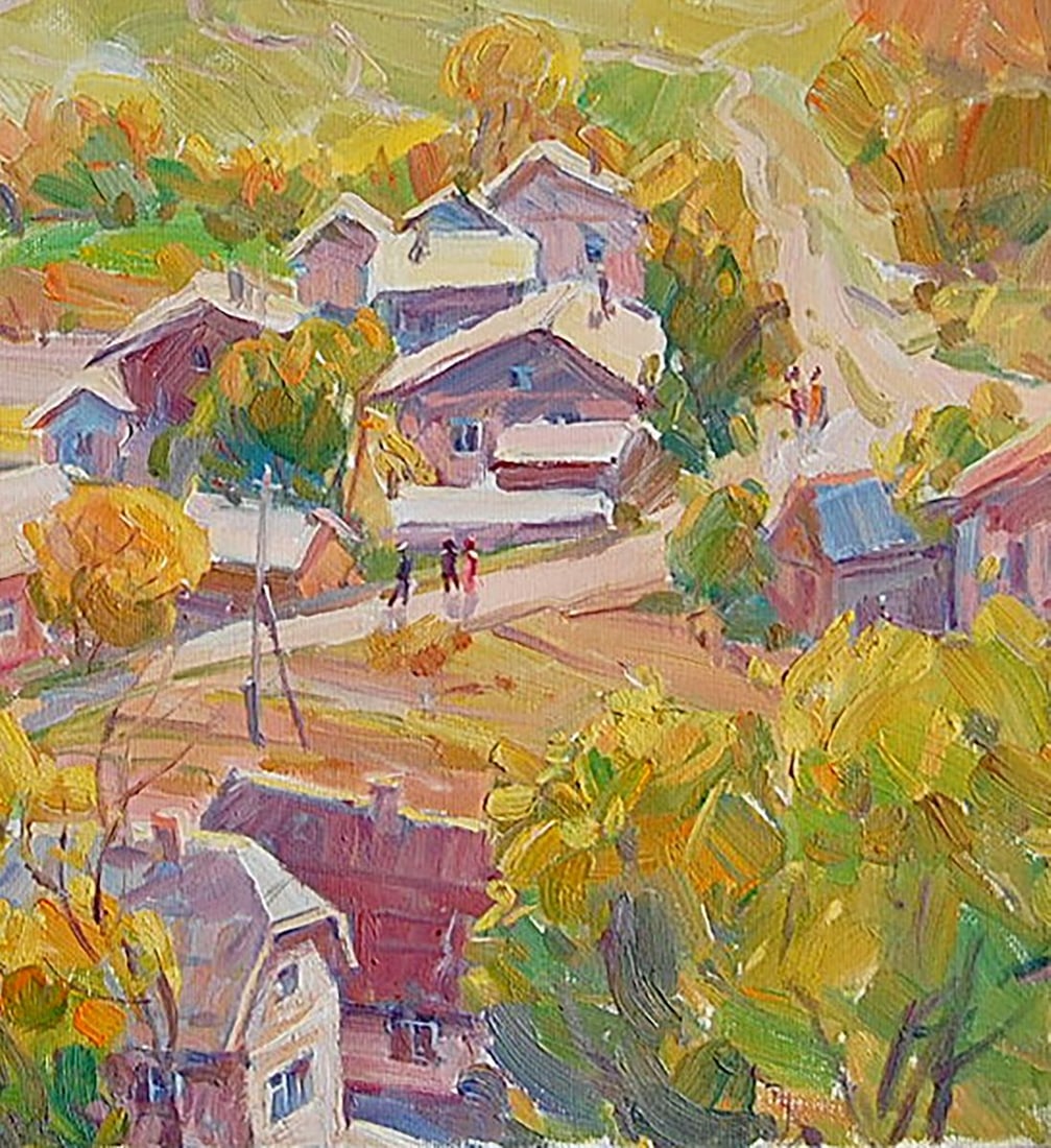 Oil painting Above the Dniester Kotmin Dmitry - 5