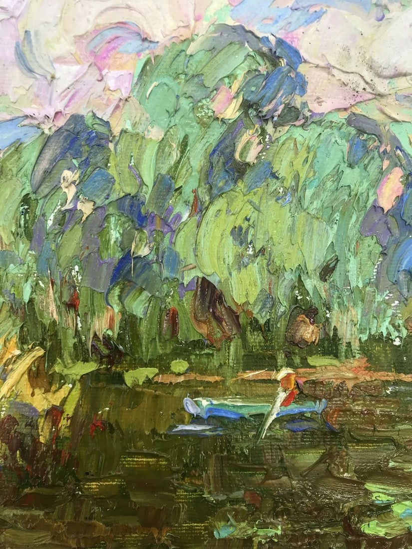 Oil painting Summer Alex Kalenyuk - 6